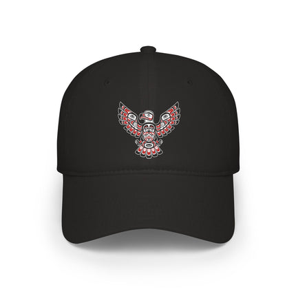 Formline Eagle DTF Print Baseball Cap | Pacific Northwest Culture Hat