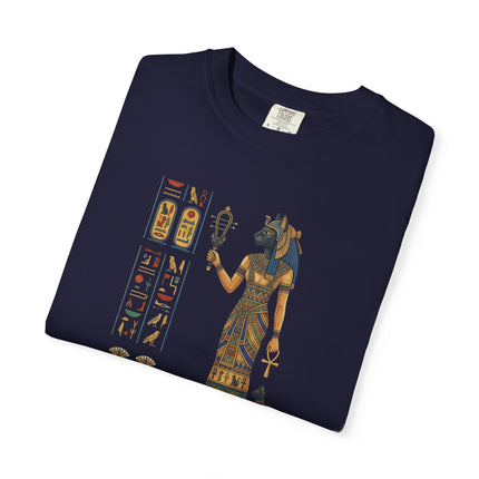 Egyptian Goddess Bastet Graphic Tee - Ancient History Art Shirt