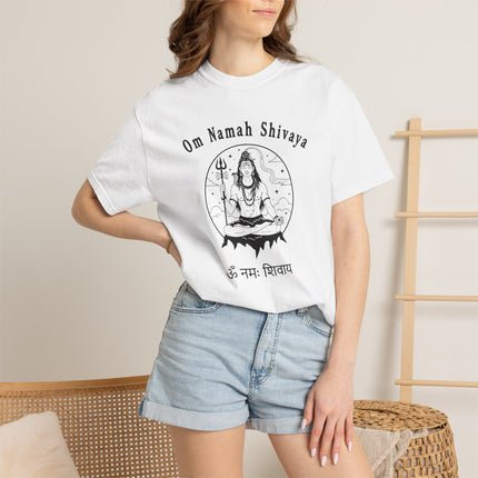 Om Namah Shivaya Lord Shiva T-Shirt | Hindu God Mantra Graphic Tee