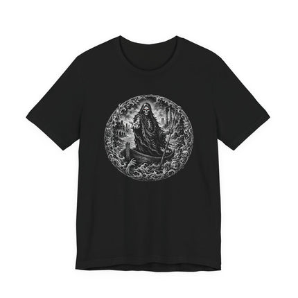 Charon Ferryman Greek Mythology Art T-Shirt