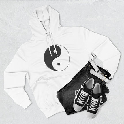 Yin Yang Zen Symbol Pullover Hoodie | Cosmic Balance Sweatshirt V1