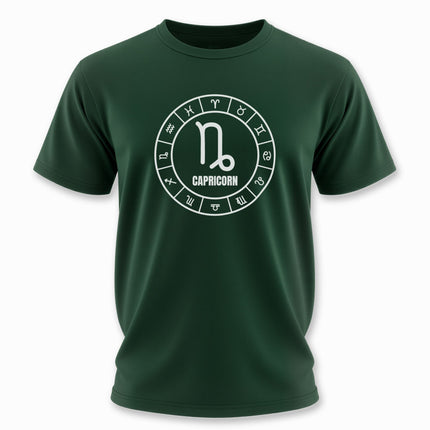 Capricorn Zodiac Sign T-Shirt | Astrology Symbol Unisex Tee | V1