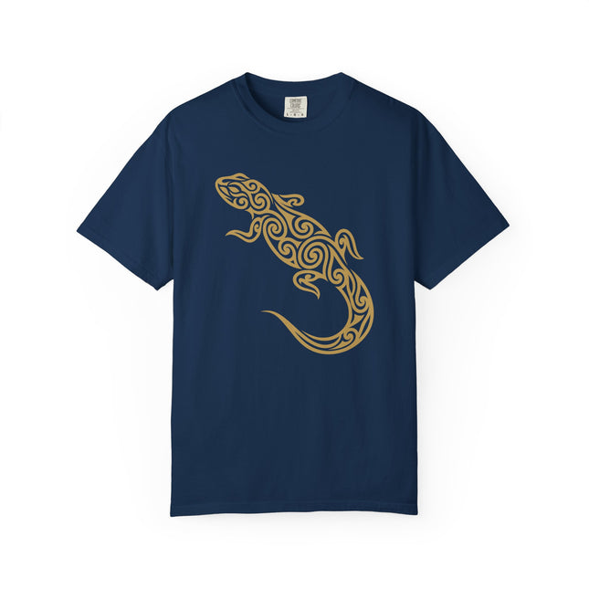 Tribal Lizard Swirl Pattern Graphic Unisex Unisex T-Shirt | Comfort Colors