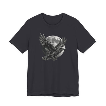 Raven Moon Graphic T-Shirt | Norse Mythology Tee | V15
