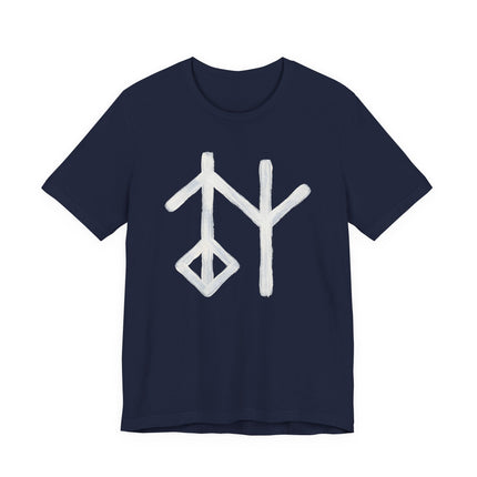 Wisdom Bind Rune T-Shirt | Norse Pagan Symbol Runic Graphic Tee
