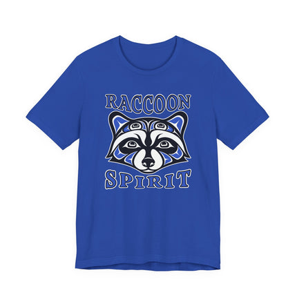 Raccoon Spirit Tribal T-Shirt | Native American Style Animal Tee | Spirit