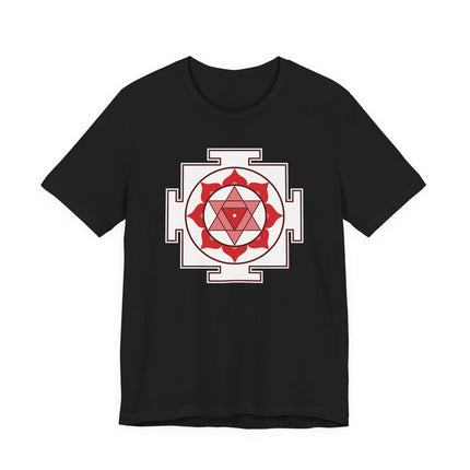 Bagalamukhi Yantra T-Shirt | Goddess Bagalamukhi Sacred Geometry Tee | Yantra