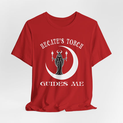 Hecate's Torch Guides Me T-Shirt | Moon Goddess Witch Pagan | V1
