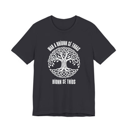 Celtic Tree of Life T-Shirt | As Above So Below Yggdrasil Norse Tee | Life