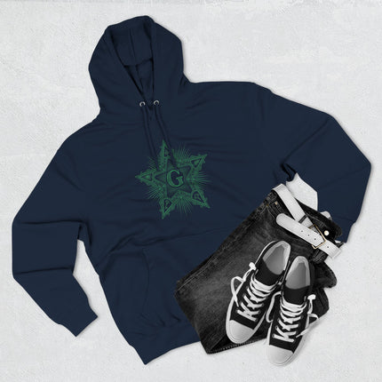 Masonic Blazing Star Hoodie - Freemasonry Sacred Geometry Pullover