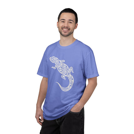 Tribal Lizard Swirl Pattern Graphic Unisex Unisex T-Shirt | Comfort Colors