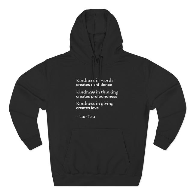 Lao Tzu Kindness Quote Hoodie | Inspirational Confidence Profoundness Love V1