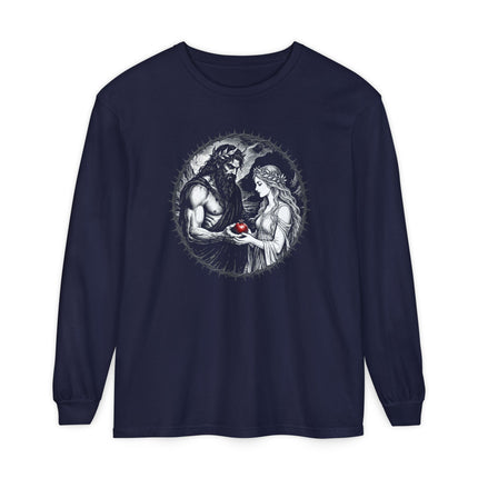 Hades and Persephone Long Sleeve T-Shirt | Greek Mythology Art