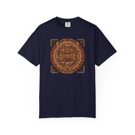 Mayan Calendar T-Shirt | Ancient Mesoamerican Art Graphic Tee