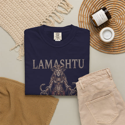 Lamashtu T-Shirt | Mesopotamian Demon in Dark Fantasy Artwork