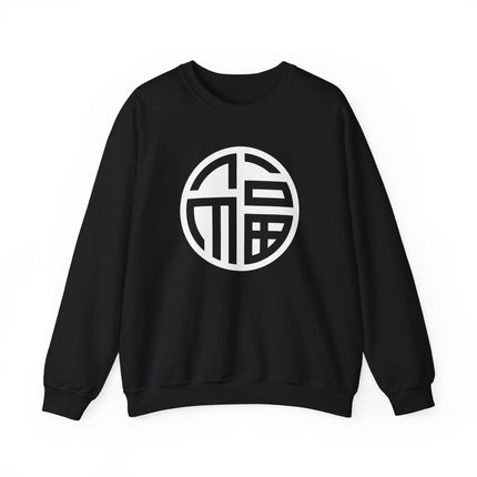 Chinese Fu symbol good luck graphic sweatshirt pullover for unisex wear.