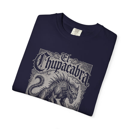 El Chupacabra T-Shirt | Cryptid Creature in Vintage Horror Art