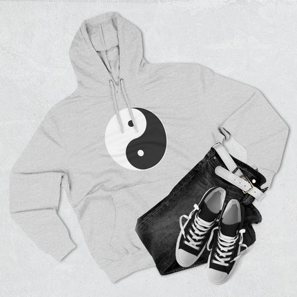 Yin Yang Zen Symbol Pullover Hoodie | Cosmic Balance Sweatshirt V1