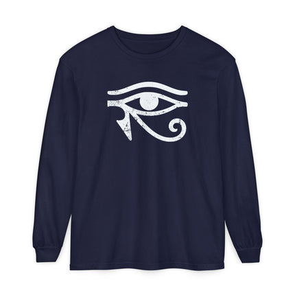 Eye of Horus T-Shirt | Ancient Egyptian Symbol Long Sleeve Tee