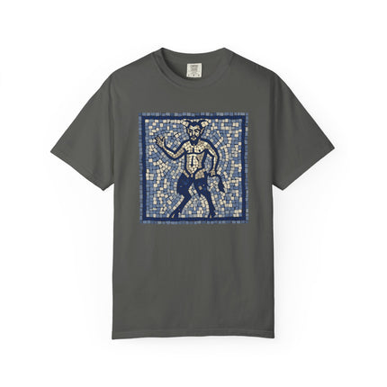 Satyr Mosaic T-Shirt | Ancient Greek Mythology Creature Tee | Comfort Colors