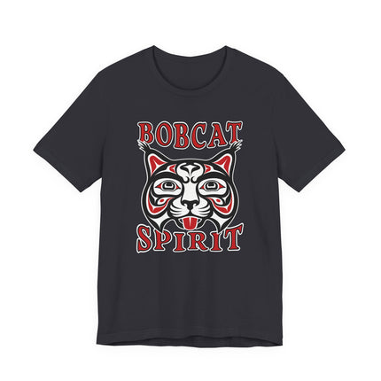 Bobcat Spirit T-Shirt | Indigenous Tribal Animal Graphic Tee | Spirit