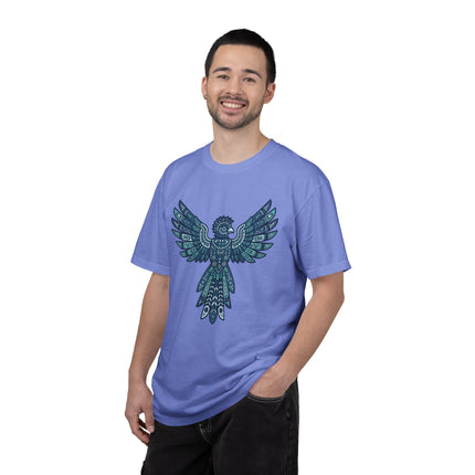 Mayan Aztec Geometric Tribal Eagle Spirit Animal T-Shirt | Comfort Colors