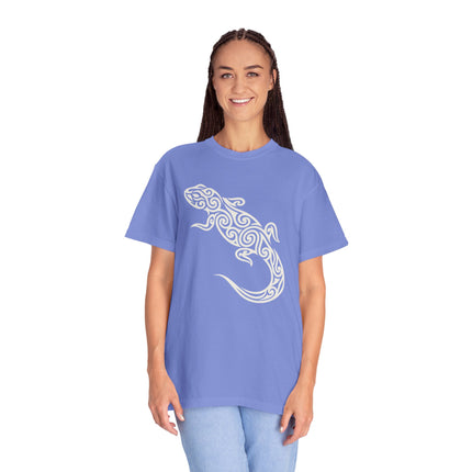 Tribal Lizard Swirl Pattern Graphic Unisex Unisex T-Shirt | Comfort Colors