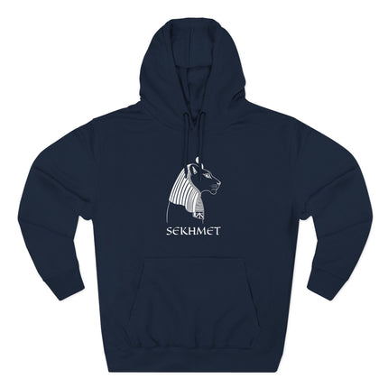 Sekhmet Egyptian Lion Goddess Hoodie |  Graphic and Text Unisex Pullover V1