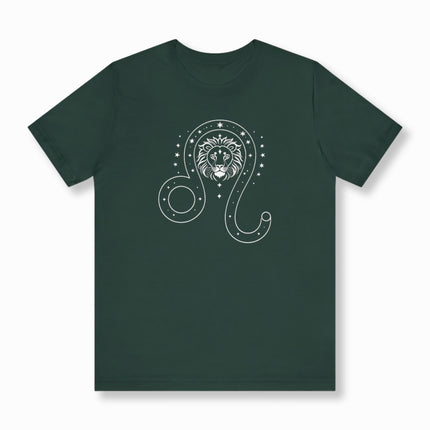 Leo Zodiac T-Shirt | Astrology Sign Tee | V4