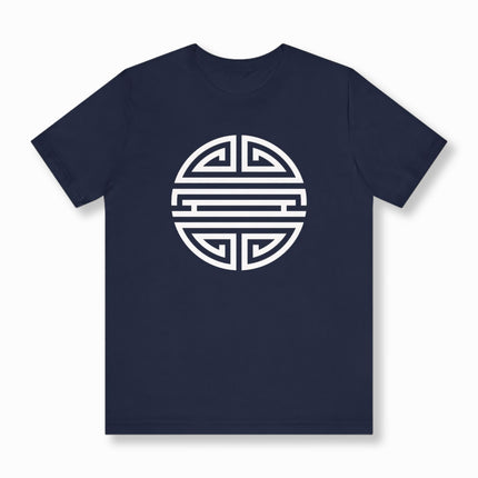 Chinese Shou Symbol Longevity T-Shirt | Unisex Graphic Tee V5