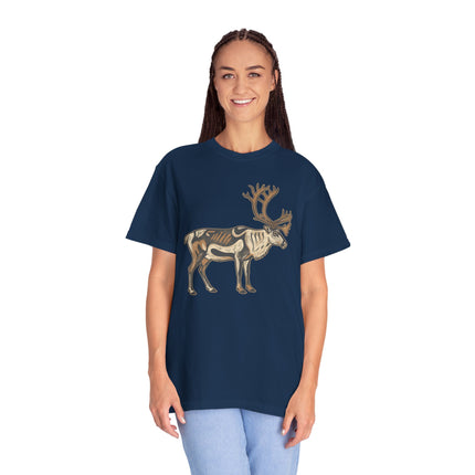 Inuit Inspired Caribou Symbol T-Shirt | Arctic Reindeer Graphic