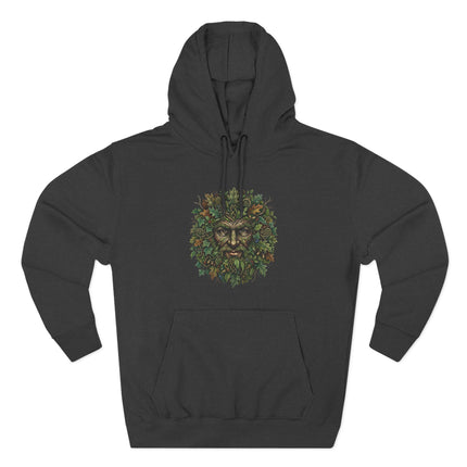 Green Man Hoodie | Nature Spirit Folklore Mythical Unisex Pullover Hoodie