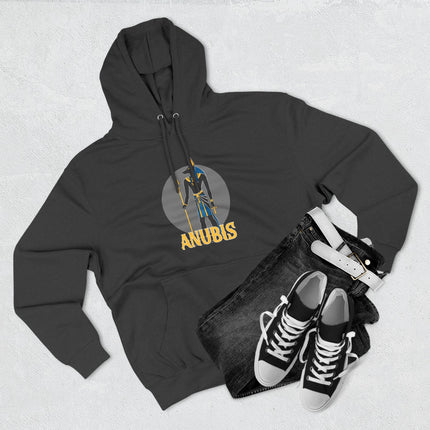Anubis Egyptian Mythology Hoodie | Ancient God Graphic Unisex Pullover V3