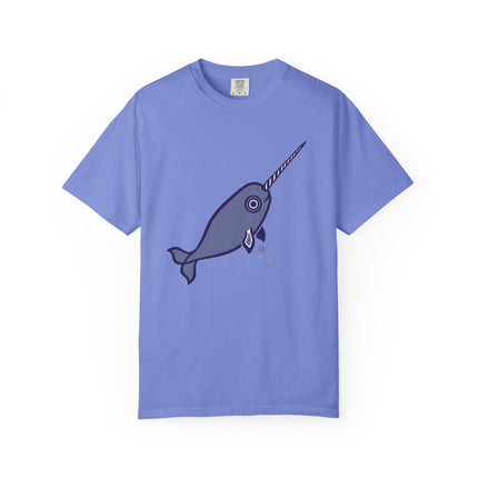 Inuit Inspired Narwhal T-Shirt | Arctic Ocean Animal Graphic Tee