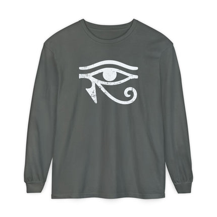 Eye of Horus T-Shirt | Ancient Egyptian Symbol Long Sleeve Tee
