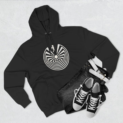 Man in the Maze Hoodie | Native American Tohono O'odham Symbol Pullover Hoodie