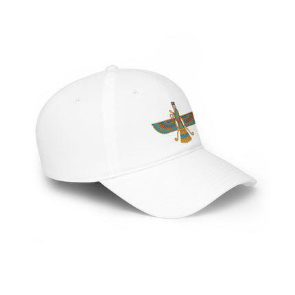 Faravahar DTF Print Baseball Cap | Ancient Iranian Art Zoroastrian Hat