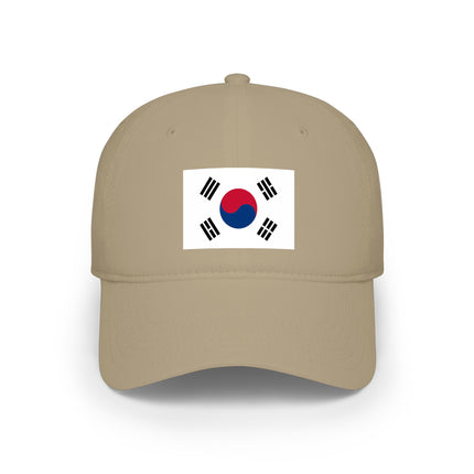South Korea flag baseball cap featuring the Taegeukgi design.