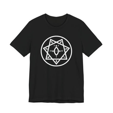 Star of Babalon Thelema 777 Crowley T-Shirt | Thelemic Seal Tee | V1