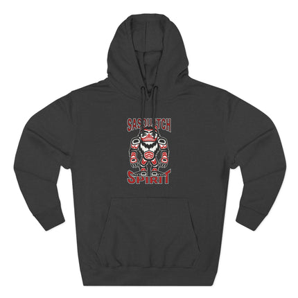 Sasquatch Spirit Hoodie | Bigfoot Indigenous Native American Art Hoodie