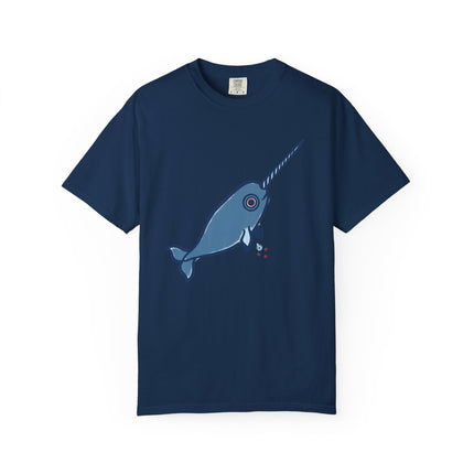 Inuit Inspired Narwhal T-Shirt | Arctic Ocean Animal Graphic Tee