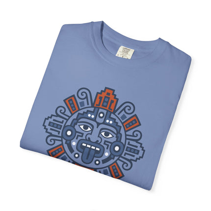 Mayan Sun T-Shirt | Terracotta Mesoamerican Inspired Graphic Tee