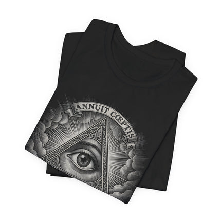 Eye of Providence T-Shirt | Illuminati All-Seeing Eye Masonic Symbol Tee