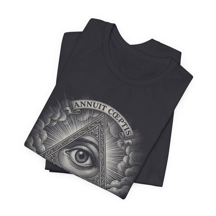 Eye of Providence T-Shirt | Illuminati All-Seeing Eye Masonic Symbol Tee