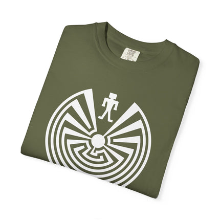 Man In The Maze T-Shirt | I'itoi Native American Symbol Comfort Colors Tee