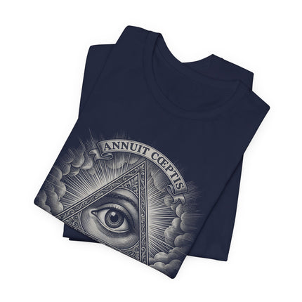 Eye of Providence T-Shirt | Illuminati All-Seeing Eye Masonic Symbol Tee