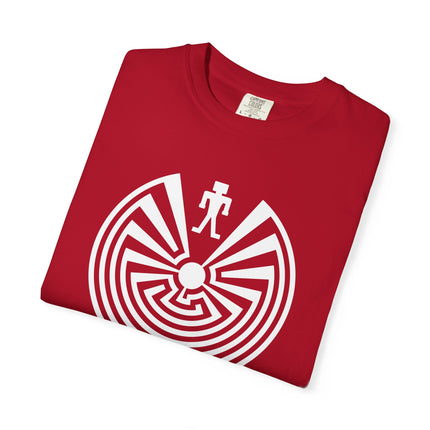 Man In The Maze T-Shirt | I'itoi Native American Symbol Comfort Colors Tee