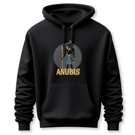 Anubis Egyptian Mythology Hoodie | Ancient God Graphic Unisex Pullover V3