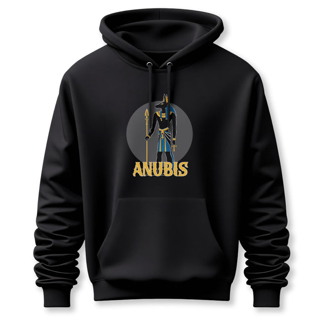 Anubis Egyptian Mythology Hoodie | Ancient God Graphic Unisex Pullover V3