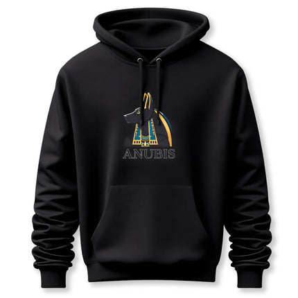 Anubis Hoodie | Ancient Egyptian God Text & Graphic Unisex Pullover V1